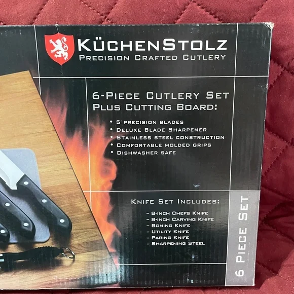 Kuchen Stolz 6 piece Knife Set Brand NEW - Picture 4 of 6